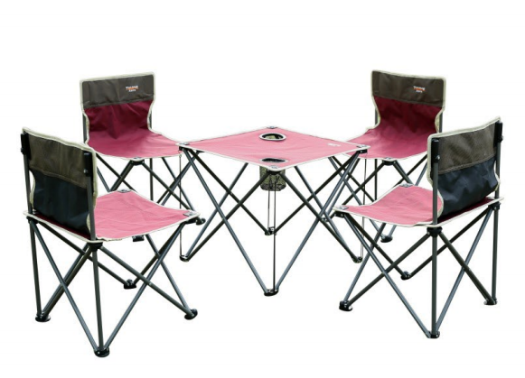 fold chair and table